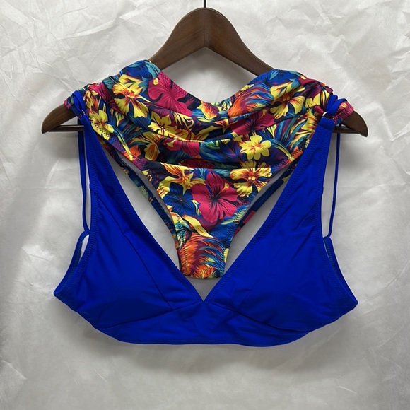 Hilinker Other - Vibrant Floral Bikini Set